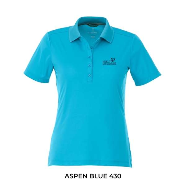 Ladies Dade Short Sleeve Polo<BR>8 COLOURS AVAILABLE - Image 5