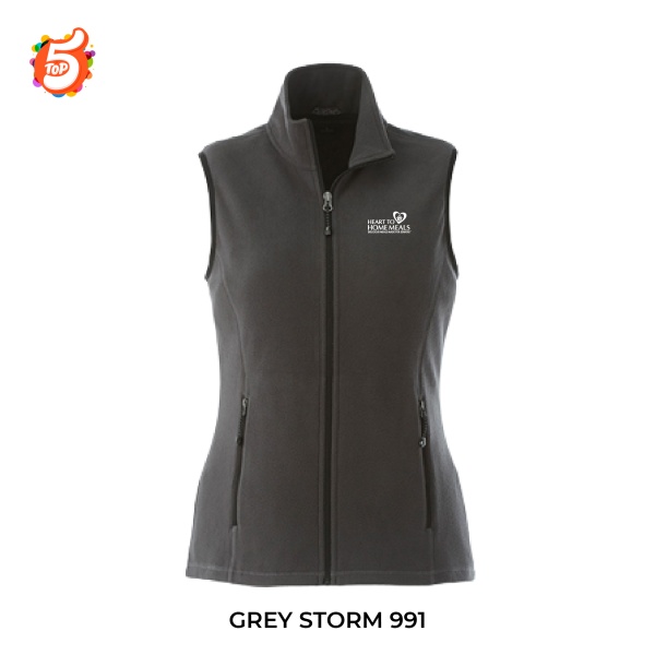 Ladies Tyndall Polyfleece Vest<BR>3 COLOURS AVAILABLE - Image 3