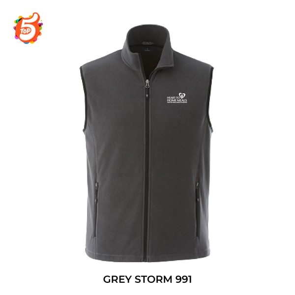 Mens Tyndall Polyfleece Vest4 COLOURS AVAILABLE - Image 3